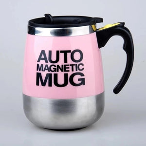Caneca de café sterring automático caneca de café de aço inoxidável magnética capa leite misturando canecas elétrica preguiçoso inteligente abanador xícara de café e canecas